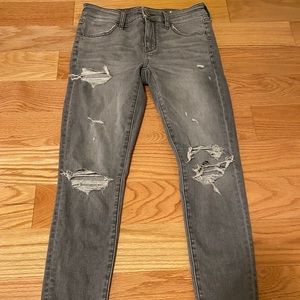 Brand new American Eagle gray jeans